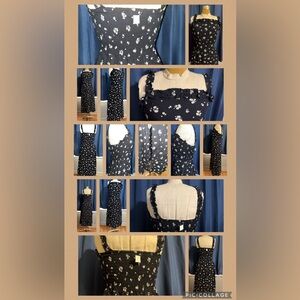 Miami by Francesca’s Square Neck Floral dress